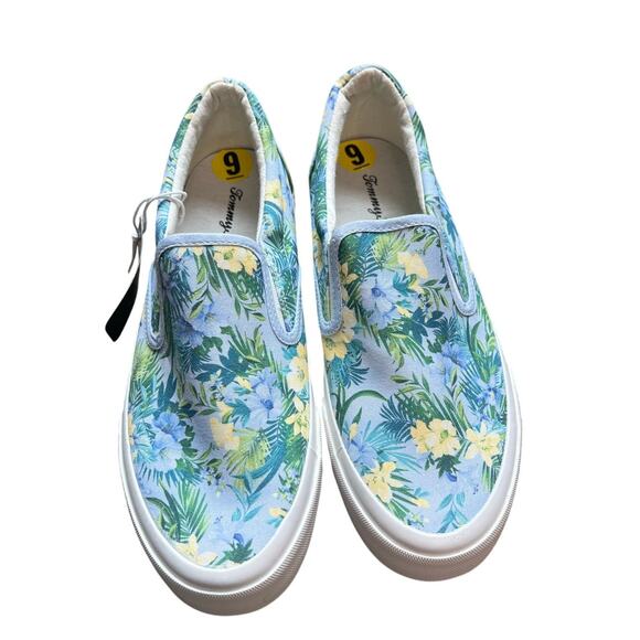 Tommy Bahama Ferris Floral Tropical Slip On Shoe, Size 9, NWT, Canvas, Summer - Picture 1 of 5